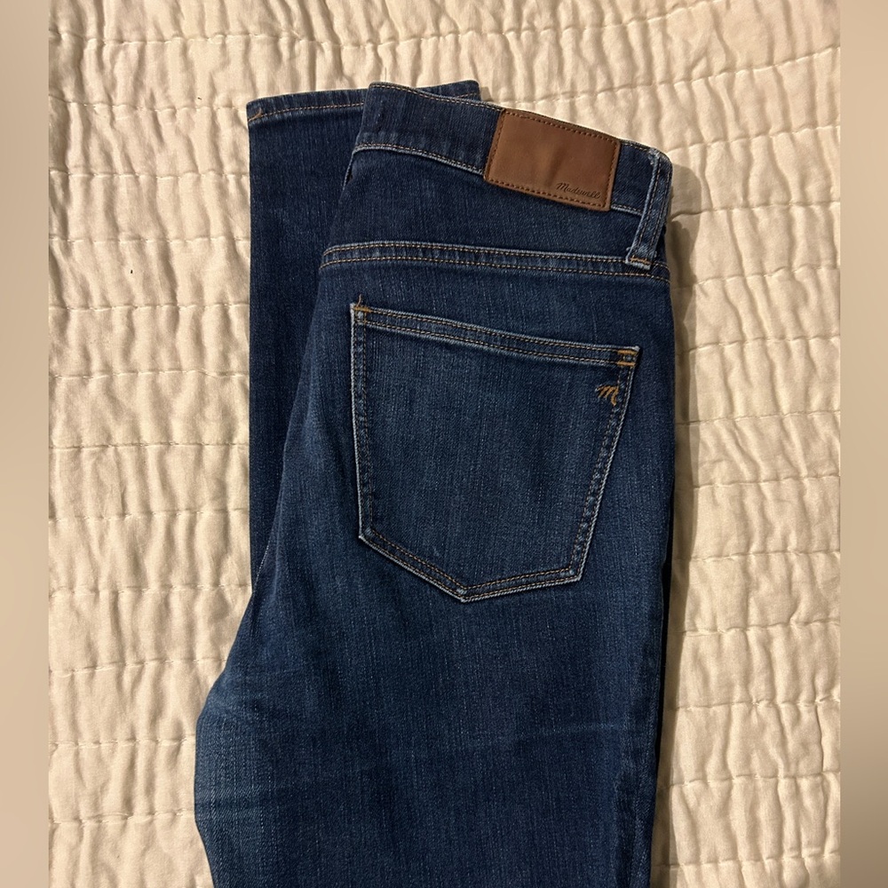 Madewell High Riser Skinny Blue Jeans 27